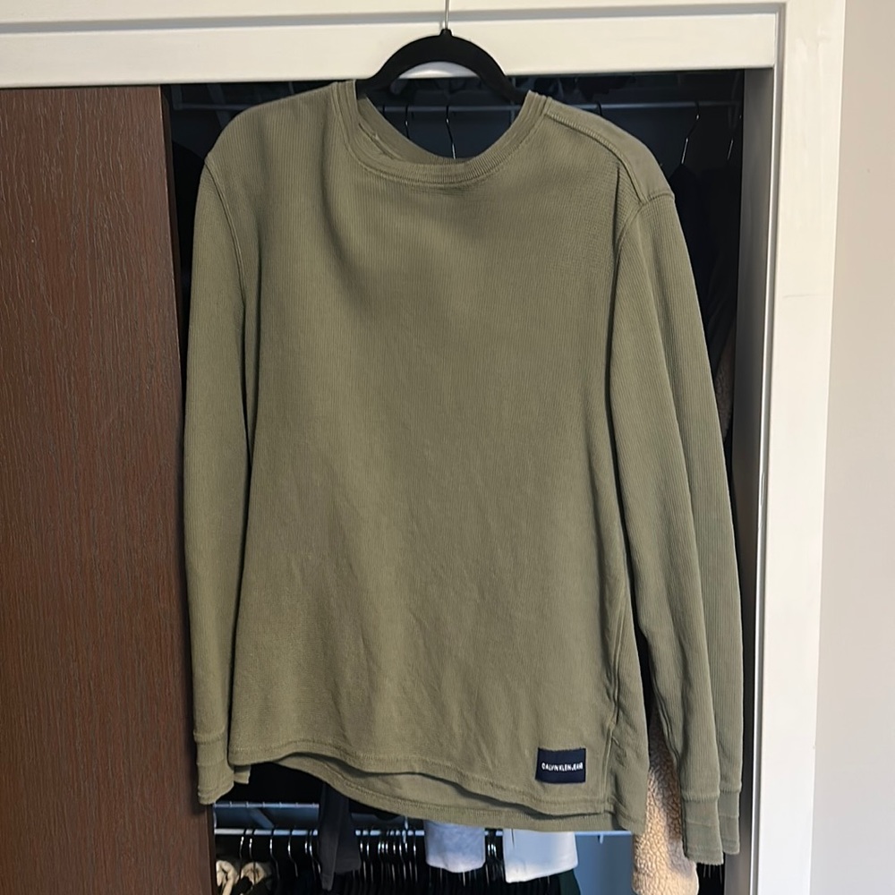 Calvin Klein sweater - honeycomb pattern